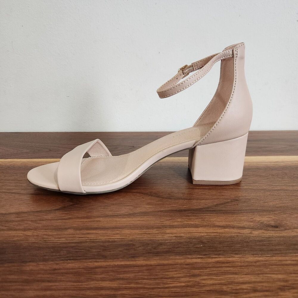 Madden Girl Womens Ileana Comfort Dress Heels Light Taupe Size 9 Prom Wedding - Picture 3 of 10